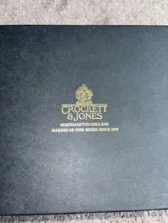 Crockett & Jones Sydney ブラックカーフレザー 6.5 Eのサムネイル