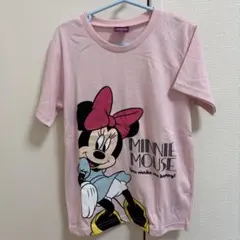 【未着用】ミニーマウス Tシャツ 130 ピンク