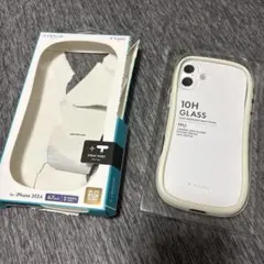 iPhone16プラス　VIAMO ケース　白