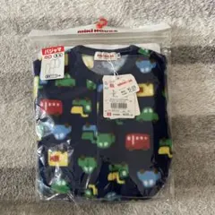 【新品】miki HOUSEミキハウス パジャマ 長袖 80センチ　裏綿フリースのサムネイル
