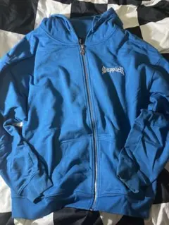 Supplierパーカー Lサイズ 青