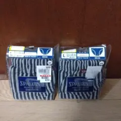 紳士 SPALDING レナウン ビキニ ブリーフ 2枚セット L