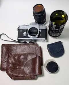 Canon FT QL フィルム一眼レフカメラ レンズ2本セット
