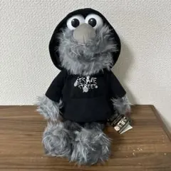 【希少】　セサミストリート　3Lモノトーンパーカー　BIGぬいぐるみ　エルモ
