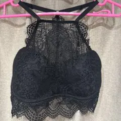PINK Victoria's Secret レース ブラトップ ブラック Sのサムネイル
