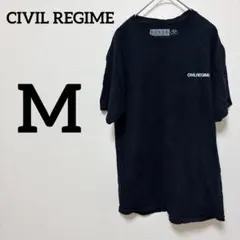 CIVIL REGIME 【M】 ブラック Tシャツ 花 鳥