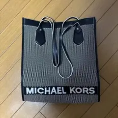 MICHAEL KORS トートバッグ ブラック ホワイトのサムネイル