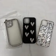 iPhone15ケース3点セット