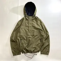 90s 紺タグ OLD UNIQLO オールド ユニクロ アノラック カーキ S