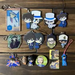 名探偵コナン　ラバーストラップ　セット