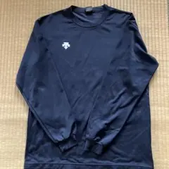 DESCENTE ネイビー 長袖アンダーシャツ