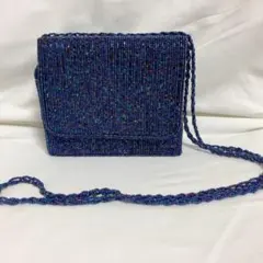 【La Regale】パーティバック　ビーズ　スパンコールバック　ショルダー