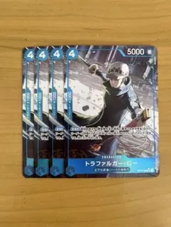 ワンピースカード トラファルガー・ロー SR SRパラレル　ST17-002 ⑨