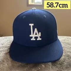 NEWERA◆ニューエラ◆59FIFTY◆刺繍ロゴ◆ドジャース◆キャップ◆帽子