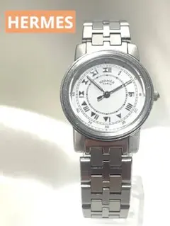 【良品】HERMES CA1.210 キャリック デイト レディース 腕時計のサムネイル