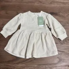 新品タグ付 h&m baby kids ペプラムトップス