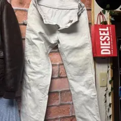 (90s)ビンテージDickies ホワイトペインターパンツ　ペンキ汚れあり