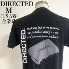 ダイレクテッド 企業ロゴ バックプリントTシャツ M&O メキシコ製 M 黒のサムネイル