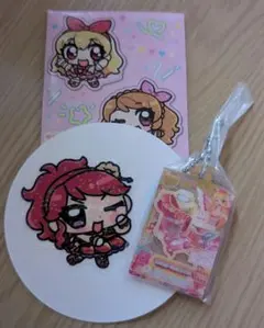 アイカツステッカー キーホルダー セット