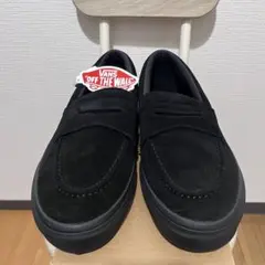VANS V196CF CN ブラック バンズローファー 27cm ABCマート