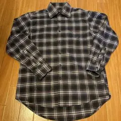 CAFÉ SOHO 長袖シャツ チェック柄 M