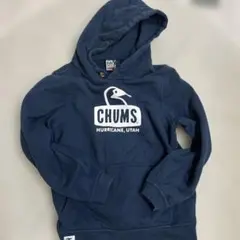 CHUMS ネイビー フード付きパーカー Mのサムネイル