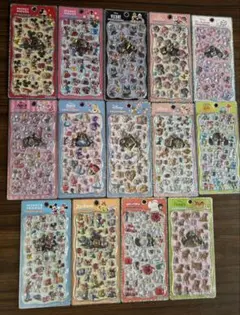 【正規品】プチドロップステッカー　ディズニー　14枚