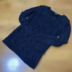 reca ブラックレース 長袖カットソー