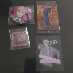 ウインドブレーカー エージェント桐生三輝 ラメキラ缶バッジ セット