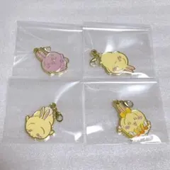 ちいかわ　まじかるちいかわ　メタルチャームコレクション　うさぎ　4点　石化