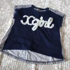 Xgirl ネイビー Tシャツ 90cmのサムネイル