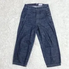 美品✨ワッフリッシュワッフル サイドボタンフライ デニムパンツ インディゴのサムネイル