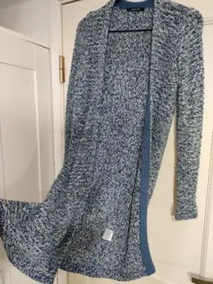 美品✦MAYSON GREY　メイソングレイ　 ブークレ素材　ロングカーディガン