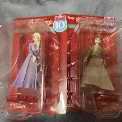 ディズニークリスマスオーナメント エルサ アナ フィギュア 2体セット