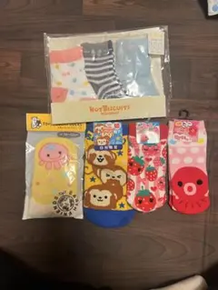 Hot Biscuits ベビー靴下 5足セット 16-20cm