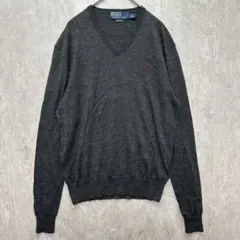 ポロバイラルフローレン ウール Vネック ニット セーター