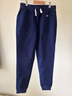 Champion ネイビー コットンパンツ　裾リブのサムネイル