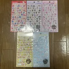 【正規品】ボンボンドロップシールmoji サンリオ 5枚セット