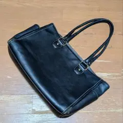 土屋鞄　トートバッグ（黒）のサムネイル