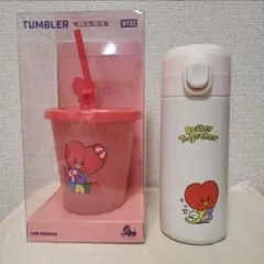 【新品未使用】 BT21 TATA カラーチェンジ タンブラー 水筒