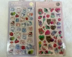 3D STICKER ボンドロ風 立体シール❤️ 2枚セット