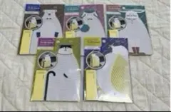 タイムセール！マーナふせんスタンド5セット　クマ　プードル　ウサギ　ネコ　トリのサムネイル
