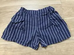 UNIQLO KIDS ストライプ ハーフパンツ 120cm