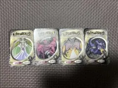 遊戯王 カードダス風 まとめ売り 4枚セット 当時物