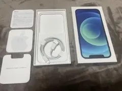 未使用USB-C-Lightningケーブル付きiPhone12 ブルー 空箱