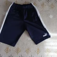 PUMA ハーフパンツ 160 ネイビー