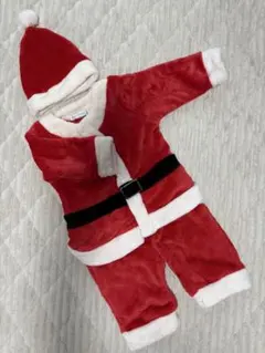 サンタコスチューム 赤　90 ベビー　ロンパース　サンタクロース