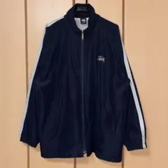 超希少 90s usa 製 Stussy 赤青タグ ナス紺パーカー 90s old stussy 紺タグ USA製 スウェット ドラゴン 龍 ナス紺 茄子紺