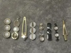 ヘアクリップストーン 8個セット