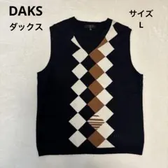 DAKS ダックス ゴルフ Vネックベストのサムネイル